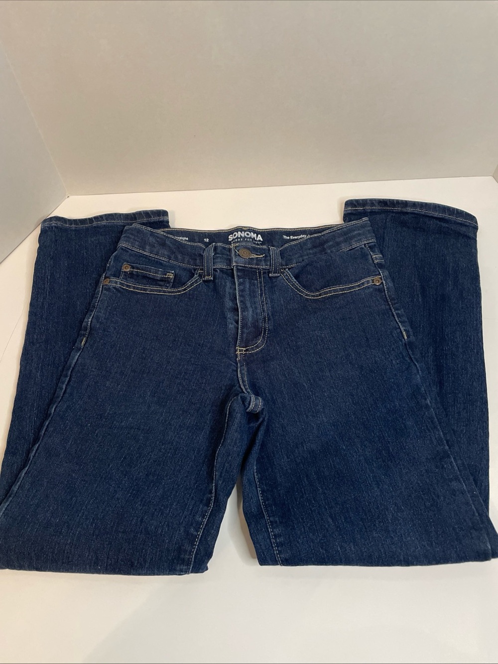 Boys Sonoma The Everyday Jean Size 12. Straight. Denim Jeans Normcore